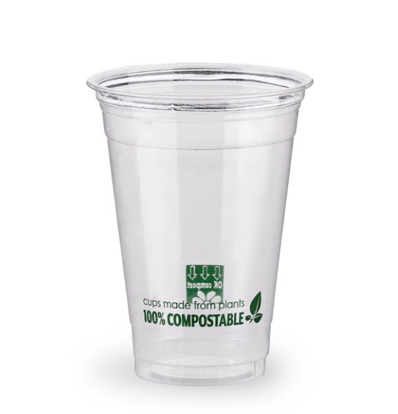 ČAŠA PLA PROZ.COMPOSTABLE